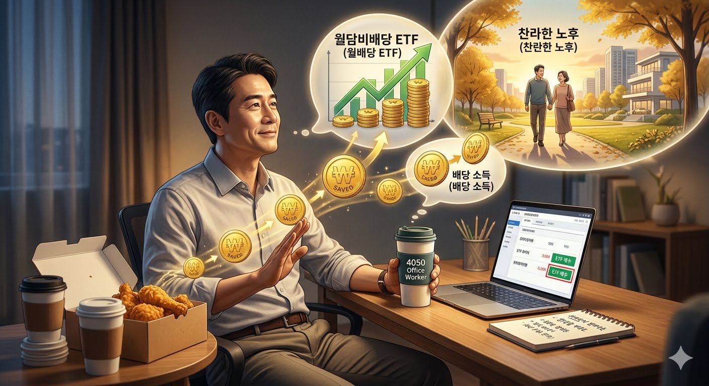 월배당 ETF 투자를 준비하는 4050 직장인